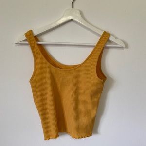 Yellow tank